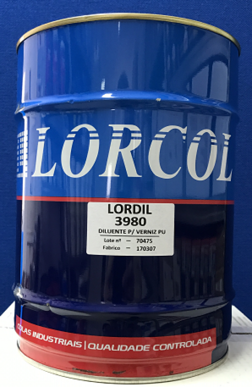 Lordil 3980 5 ltrs. - Diluente Poliuretano