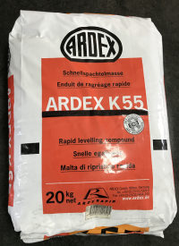 Ardex K 55 Autonivelante Revestível após 1 hora. Ardex K 55 Autonivelante Revestível após 1 hora.