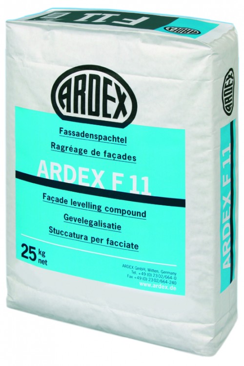 Ardex F 11 Mortar for smoothing and repairing facades