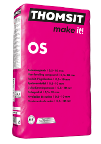 Thomsit OS - Autonivelante ultra suave até 10mm Thomsit OS - Autonivelante ultra suave até 10mm