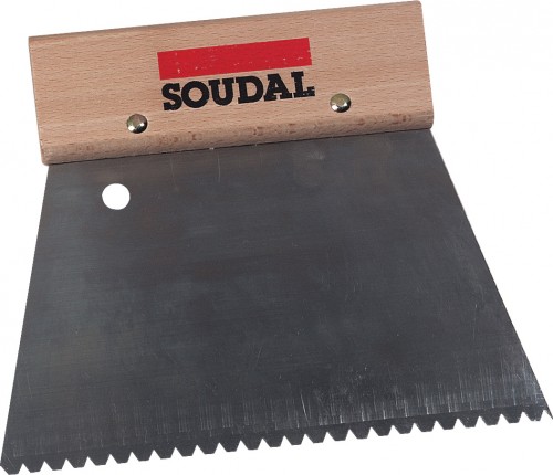 Espátula Dentada B-3 0,8Kg.