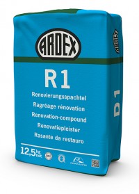 Ardex R1 - Argamassa para renovações e novas obras Ardex R1 - Argamassa para renovações e novas obras
